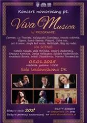 KONCERT NOWOROCZNY "VIVA LA MUSICA"